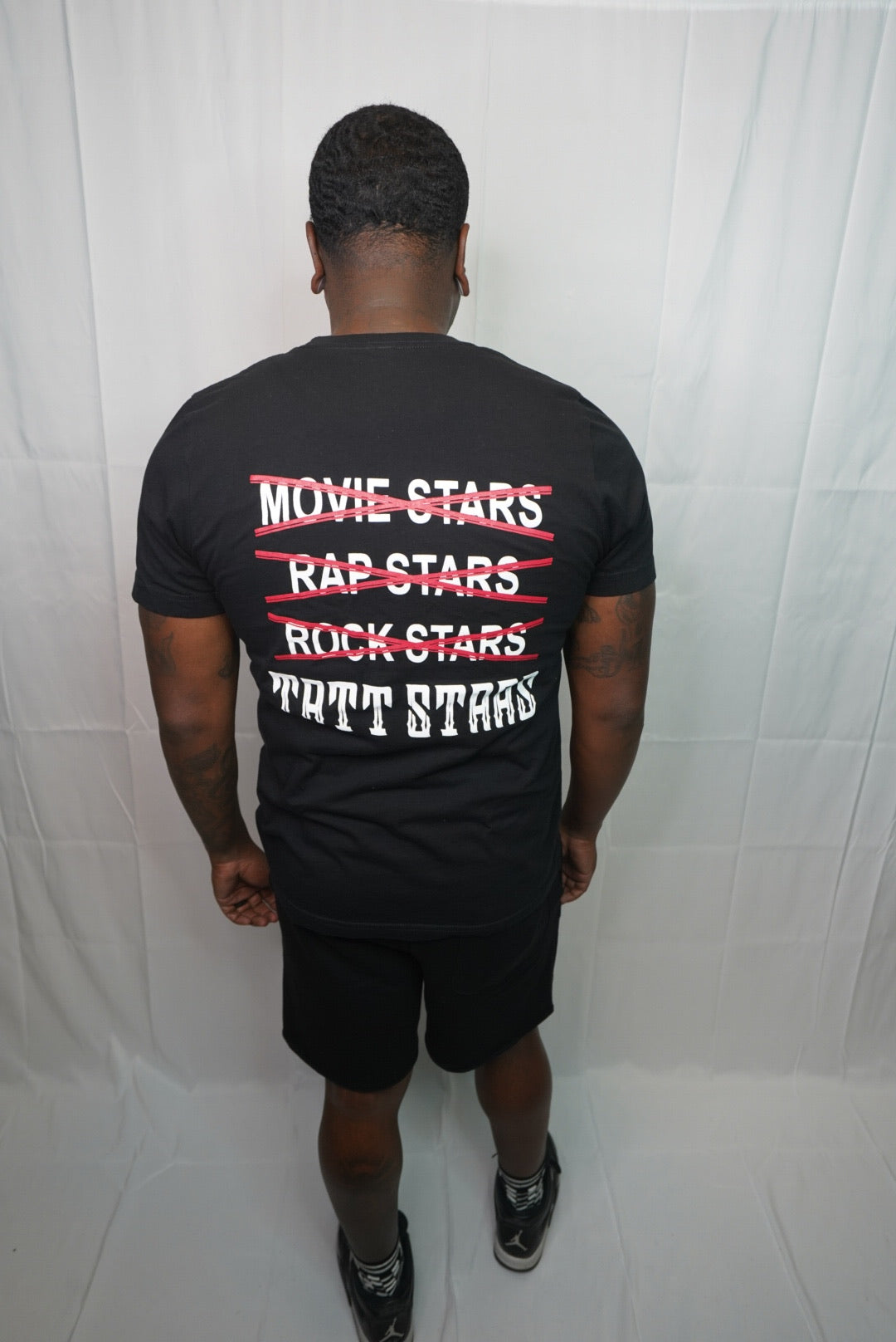 WE ARE TATT STARS - Black Tee